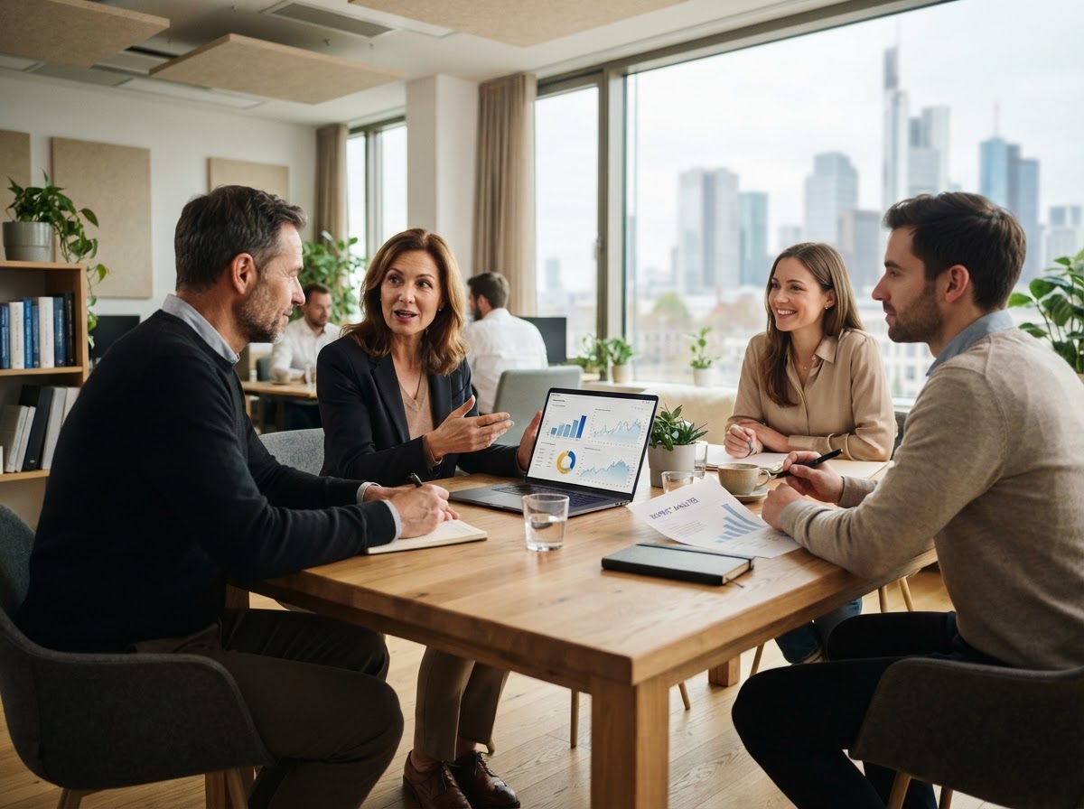 Bitcoin Xcel data analysts reviewing predictive risk models